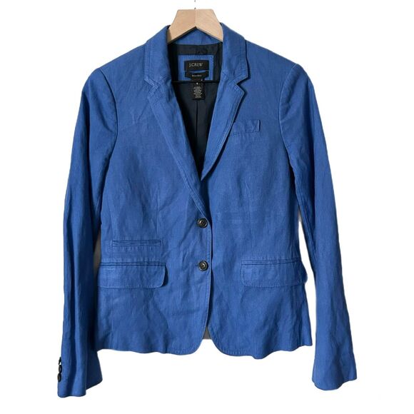 J. Crew Jackets & Blazers - J.Crew Vintage Classic Schoolboy Blazer in Blue Size 8 workwear career